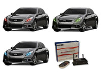 Infiniti G37 Sedan V.3 Fusion Color Change LED Halo Headlight Kit 2010-2013