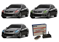 Infiniti Q40 V.3 Fusion Color Change LED Halo Headlight Kit 2014-2015
