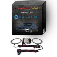 Infiniti Q60 V.3 Fusion Color Change LED Halo Headlight Kit 2014-2015