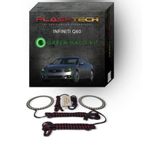 Infiniti Q60 V.3 Fusion Color Change LED Halo Headlight Kit 2014-2015
