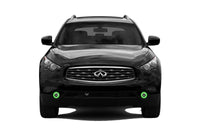 Infiniti FX35 ColorChase LED Halo Fog Light Kit 2009-2012