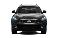 Infiniti FX50 V.3 Fusion Color Change LED Halo Headlight and Fog Light Kit 2009-2012