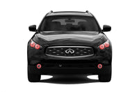 Infiniti FX37 V.3 Fusion Color Change LED Halo Headlight and Fog Light Kit 2013-2017