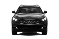 Infiniti FX50 White LED Halo Headlight and Fog Light Kit 2009-2012