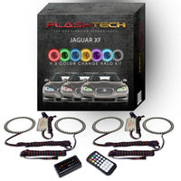 Jaguar XF V.3 Fusion Color Change LED Halo Headlight Kit 2009-2011