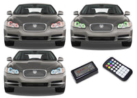 Jaguar XF V.3 Fusion Color Change LED Halo Headlight Kit 2009-2011