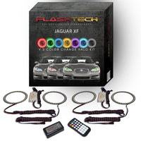 Jaguar XF V.3 Fusion Color Change LED Halo Headlight Kit 2009-2011