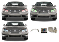 Jaguar XF V.3 Fusion Color Change LED Halo Headlight Kit 2009-2011