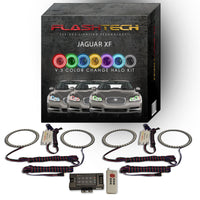 Jaguar XF V.3 Fusion Color Change LED Halo Headlight Kit 2009-2011