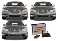 Jaguar XF V.3 Fusion Color Change LED Halo Headlight Kit 2009-2011