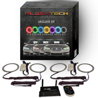 Jaguar XF V.3 Fusion Color Change LED Halo Headlight Kit 2009-2011