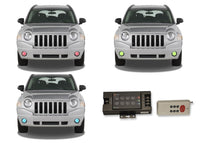 Jeep Compass V.3 Fusion Color Change LED Halo Fog Light Kit 2007-2010