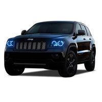 Jeep Grand Cherokee V.3 Fusion Color Change LED Halo Headlight Kit 2011-2013