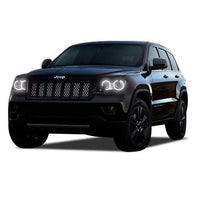Jeep Grand Cherokee V.3 Fusion Color Change LED Halo Headlight Kit 2011-2013