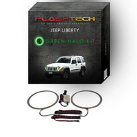 Jeep Liberty V.3 Fusion Color Change LED Halo Headlight Kit 2002-2007