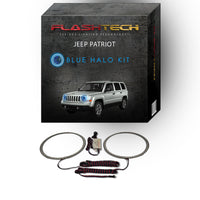 Jeep Patriot V.3 Fusion Color Change LED Halo Headlight Kit 2007-2010