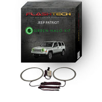 Jeep Patriot V.3 Fusion Color Change LED Halo Headlight Kit 2007-2010
