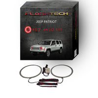Jeep Patriot V.3 Fusion Color Change LED Halo Headlight Kit 2007-2010