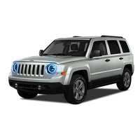 Jeep Patriot ColorChase LED Halo Headlight Kit 2007-2010