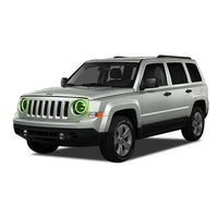 Jeep Patriot ColorChase LED Halo Headlight Kit 2007-2010