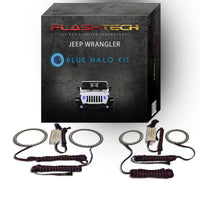 Jeep Wrangler JL V.3 Fusion Color Change Headlight & LED Halo Fog Light Kit 2018-2019