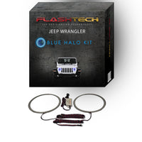 Jeep Wrangler JL V.3 Fusion Color Change LED Halo Headlight Kit 2018-2019