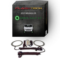 Jeep Wrangler JL V.3 Fusion Color Change LED Halo Fog Light Kit 2018-2019