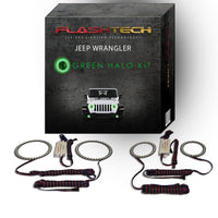 Jeep Wrangler JL V.3 Fusion Color Change Headlight & LED Halo Fog Light Kit 2018-2019