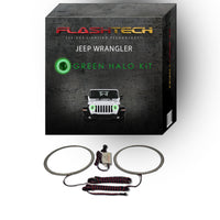 Jeep Wrangler JL V.3 Fusion Color Change LED Halo Headlight Kit 2018-2019