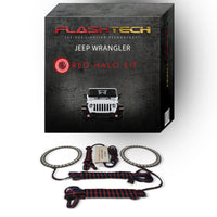 Jeep Wrangler JL V.3 Fusion Color Change LED Halo Fog Light Kit 2018-2019