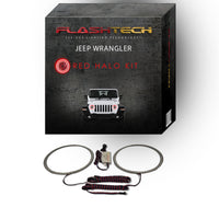 Jeep Wrangler JL V.3 Fusion Color Change LED Halo Headlight Kit 2018-2019