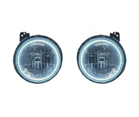 Jeep Wrangler JL V.3 Fusion Color Change Headlight & LED Halo Fog Light Kit 2018-2019