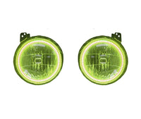 Jeep Wrangler JL V.3 Fusion Color Change Headlight & LED Halo Fog Light Kit 2018-2019