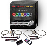 Kia Optima V.3 Fusion Color Change LED Halo Headlight Kit 2011-2013