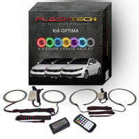 Kia Optima V.3 Fusion Color Change LED Halo Headlight Kit 2011-2013