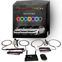 Kia Optima V.3 Fusion Color Change LED Halo Headlight Kit 2011-2013