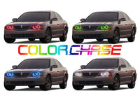 Lincoln LS ColorChase LED Halo Headlight Kit 2000-2002