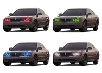 Lincoln LS V.3 Fusion Color Change LED Halo Headlight Kit 2000-2002