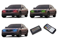 Lincoln LS V.3 Fusion Color Change LED Halo Headlight Kit 2000-2002