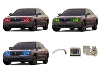 Lincoln LS V.3 Fusion Color Change LED Halo Headlight Kit 2000-2002