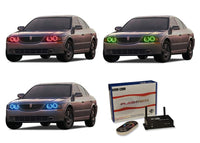 Lincoln LS V.3 Fusion Color Change LED Halo Headlight Kit 2000-2002