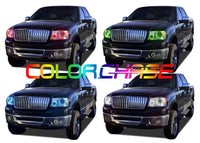 Lincoln Mark LT ColorChase LED Halo Headlight Kit 2006-2008