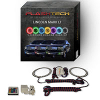 Lincoln Mark LT V.3 Fusion Color Change LED Halo Fog Light Kit 2006-2008