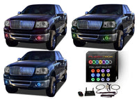 Lincoln Mark LT V.3 Fusion Color Change LED Halo Fog Light Kit 2006-2008
