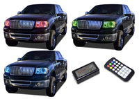 Lincoln Mark LT V.3 Fusion Color Change LED Halo Headlight Kit 2006-2008