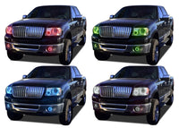 Lincoln Mark LT V.3 Fusion Color Change Headlight & LED Halo Fog Light Kit 2006-2008