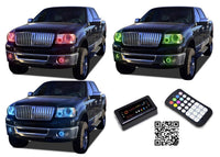 Lincoln Mark LT V.3 Fusion Color Change Headlight & LED Halo Fog Light Kit 2006-2008