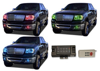 Lincoln Mark LT V.3 Fusion Color Change Headlight & LED Halo Fog Light Kit 2006-2008