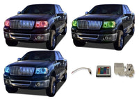 Lincoln Mark LT V.3 Fusion Color Change LED Halo Headlight Kit 2006-2008
