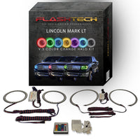 Lincoln Mark LT V.3 Fusion Color Change LED Halo Headlight Kit 2006-2008